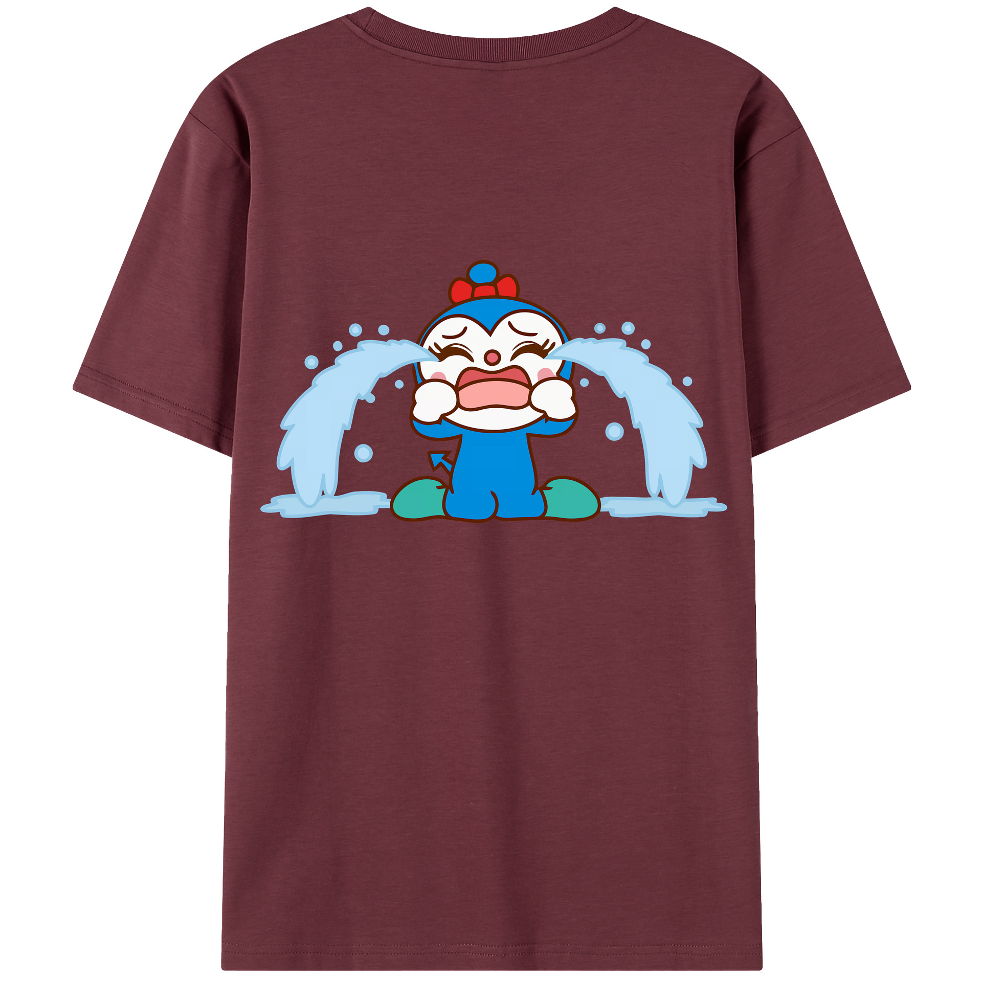 （画像用） アンパンマン Anpanman 綿100％半袖Tシャツ（背面プリント）